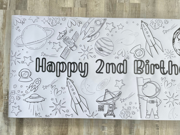 Outer Space Alien Astronaut Theme