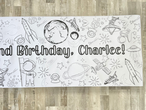 Outer Space Alien Astronaut Theme