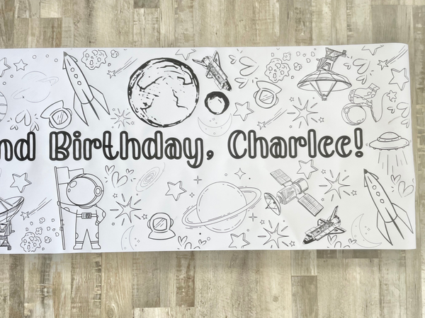 Outer Space Alien Astronaut Theme