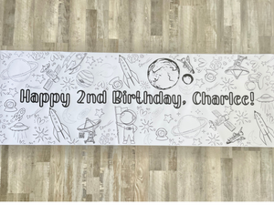 Outer Space Alien Astronaut Theme