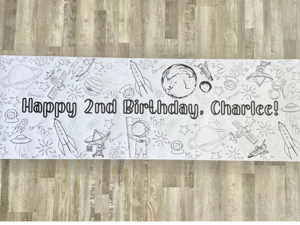 Outer Space Alien Astronaut Theme