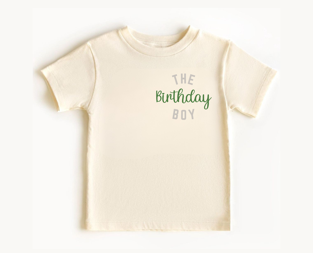 The Birthday Boy Minimalist Top