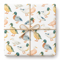 Watercolor Duck Gift Wrap