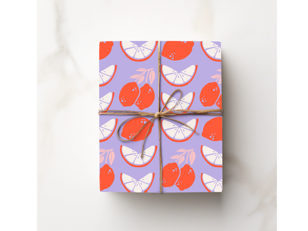 Lemon Abstract Pattern