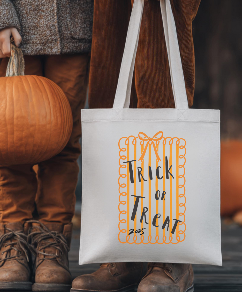 Trick or Treat Border bag