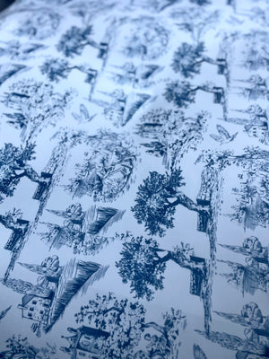 Cottage Wrapping Paper Toile