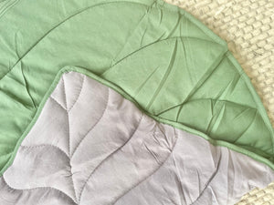 Leaf Shape Baby Quilted Floor Play Mat