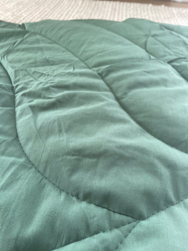 Leaf Shape Baby Quilted Floor Play Mat