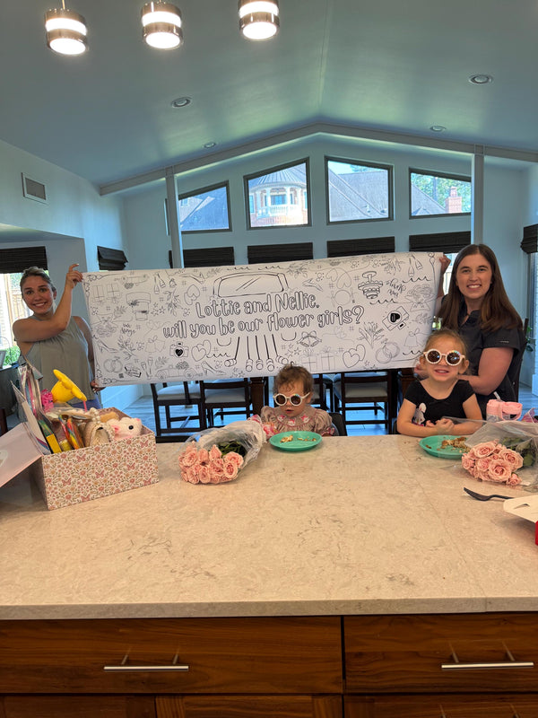 Wedding Custom Text Activity For Kids Bridal Shower