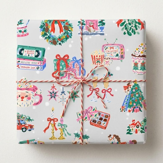 Preppy Christmas Gift Wrap — Etsy product photo 90