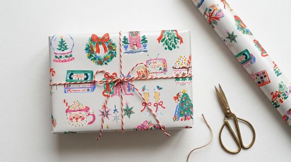 Preppy Christmas Gift Wrap — Etsy product photo 92