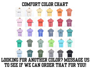 First Grade Vibes Youth Comfort Colors
