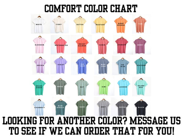 First Grade Vibes Youth Comfort Colors
