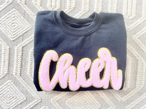CHEER Youth Glitter Chenille Sweatshirt