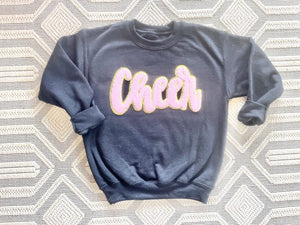 CHEER Youth Glitter Chenille Sweatshirt