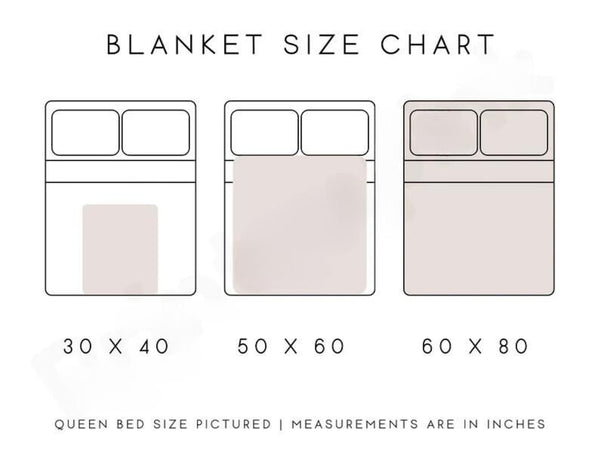 Scandinavian Deer Baby Blanket