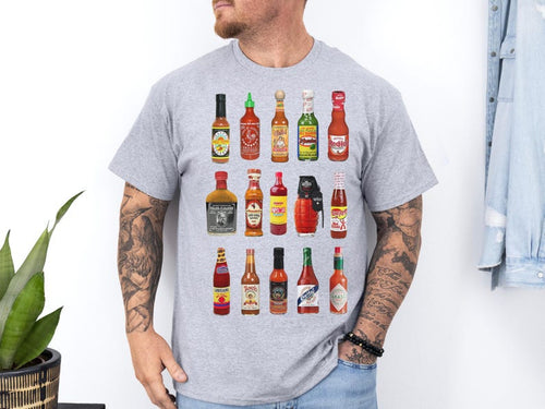 Hot Sauce Shirt Funny Foodie Tee