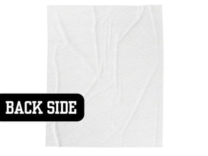 Personalized Skateboard Blanket for Boys – Custom Name Retro Skater Throw