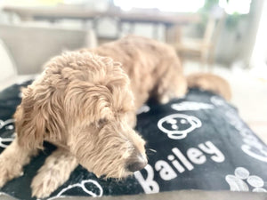 Personalized Dog Name Blanket