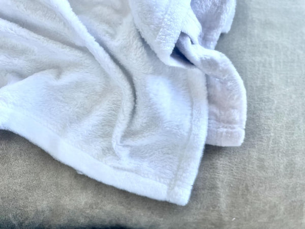 Pumpkin Floral Throw Blanket – Muted Fall Sherpa Plush Blanket