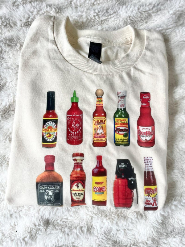 Hot Sauce Shirt Funny Foodie Tee