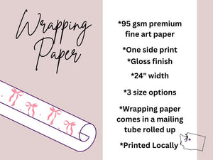 Alice in Wonderland Wrapping Paper