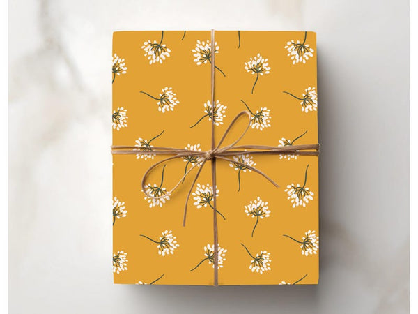 Vintage Dandelion Wrapping Paper