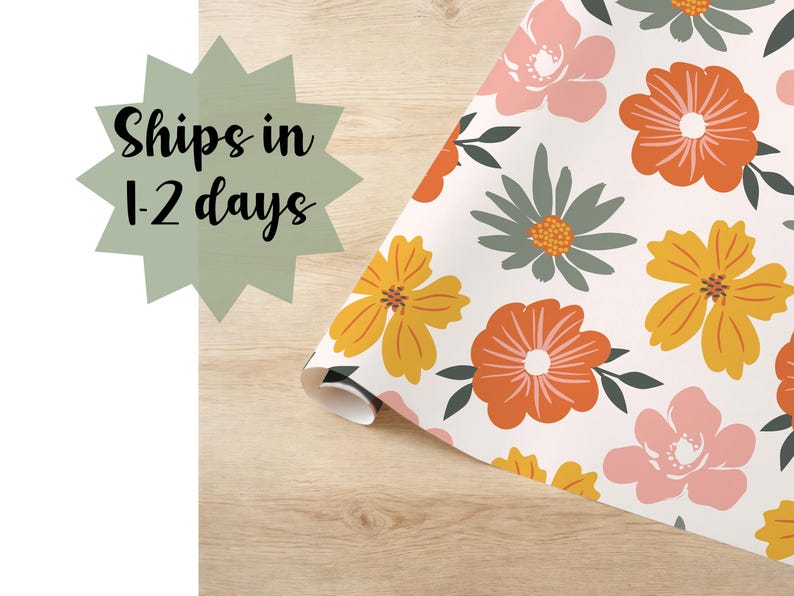 Wildflower Wrapping Paper