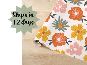 Wildflower Wrapping Paper