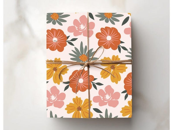 Wildflower Wrapping Paper