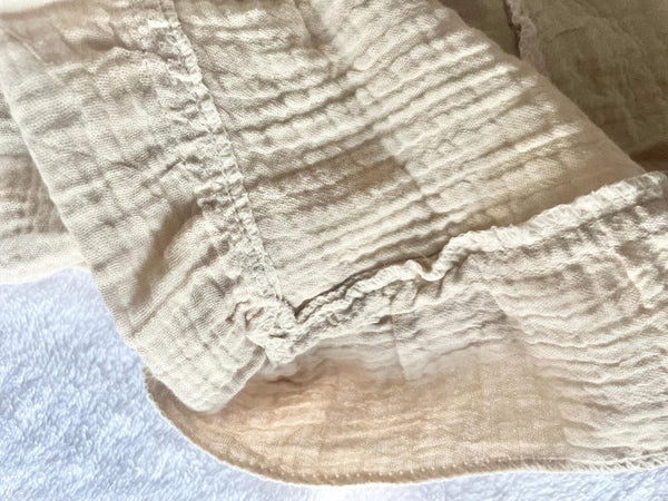 100% Cotton Neutral Baby Blanket