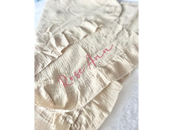 100% Cotton Neutral Baby Blanket