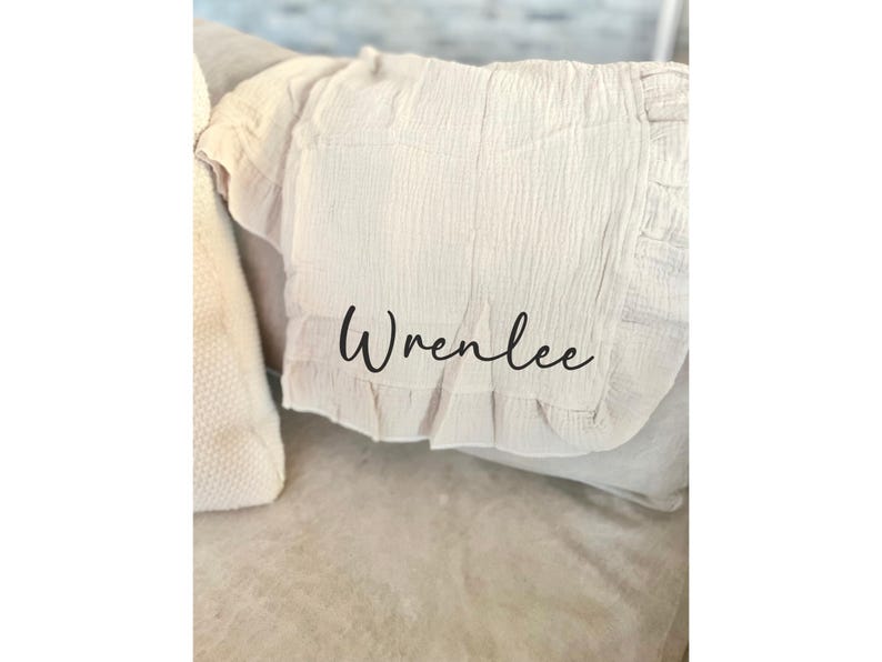 100% Cotton Neutral Baby Blanket