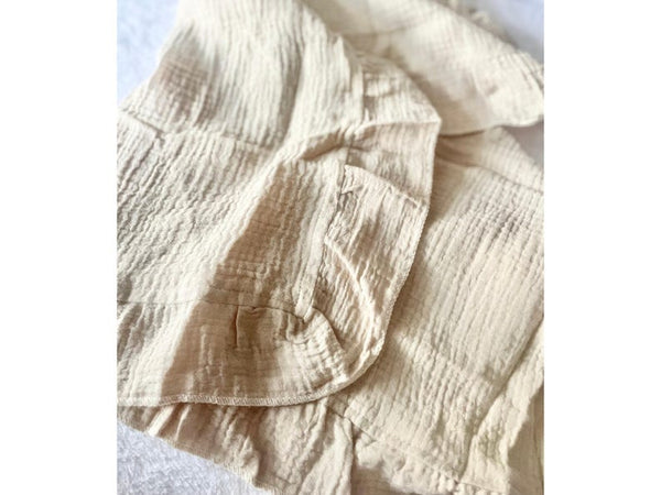 100% Cotton Neutral Baby Blanket