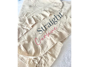 100% Cotton Neutral Baby Blanket