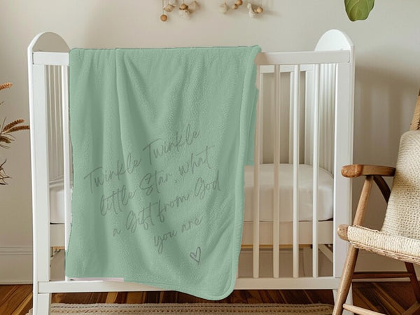 Twinkle Twinkle Star Baby Blanket