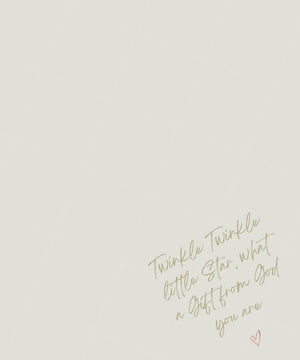 Twinkle Twinkle Star Baby Blanket