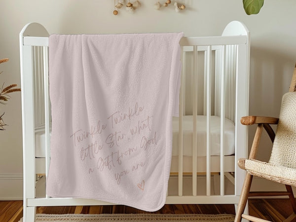Twinkle Twinkle Star Baby Blanket