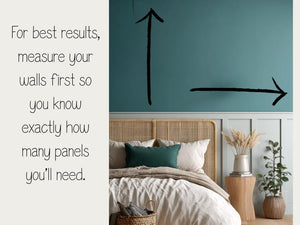 Large Floral Peel and Stick Wallpaper – Removable Nursery Wall Décor