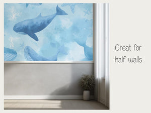 Safari Animal Wallpaper Peel - Stick Nursery Mural Gender Neutral