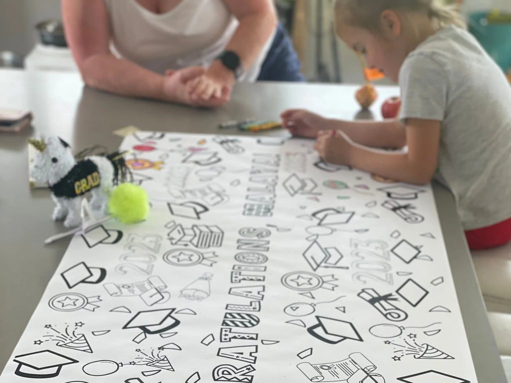 Graduation Coloring Banner