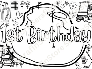 Golf Theme Birthday Party