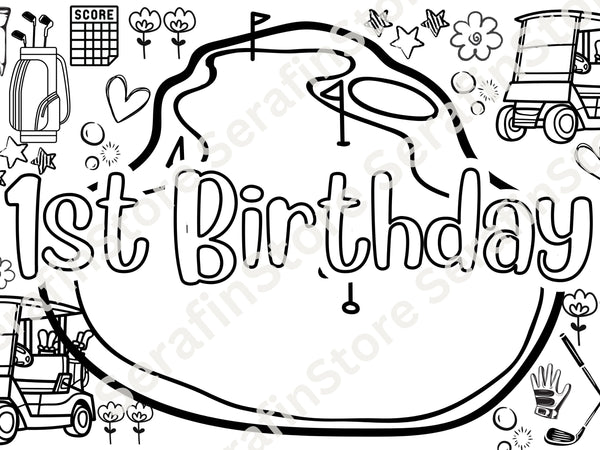 Golf Theme Birthday Party