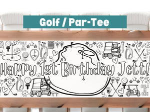 Golf Theme Birthday Party