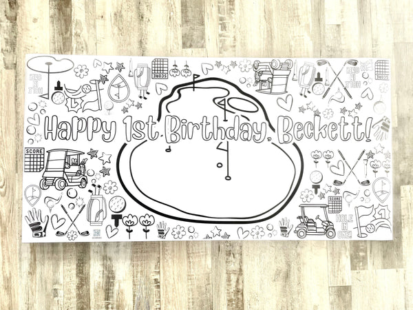 Golf Theme Birthday Party