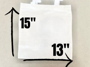 Trendy Retro Tote Bag Teacher Appreciation Present Back to School Gift End of School Daycare Montessori PreK School Thank You Gift for Staff