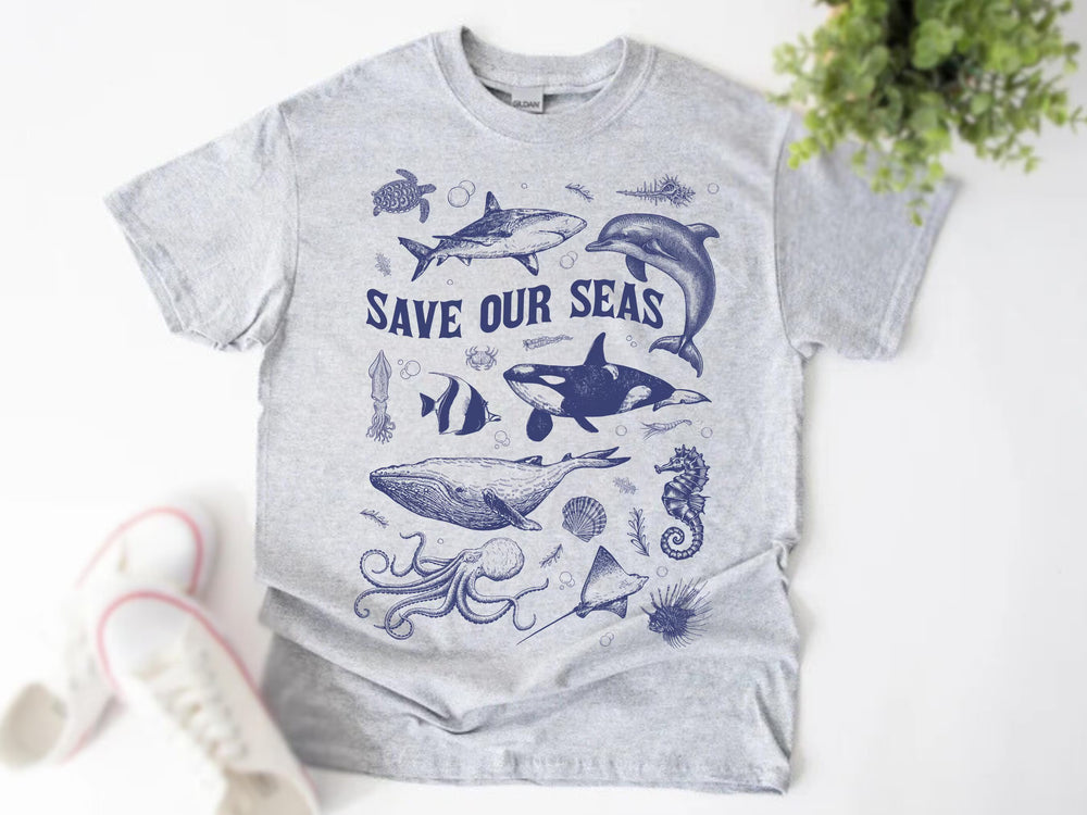 Save the Sea Orcas Youth Shirt