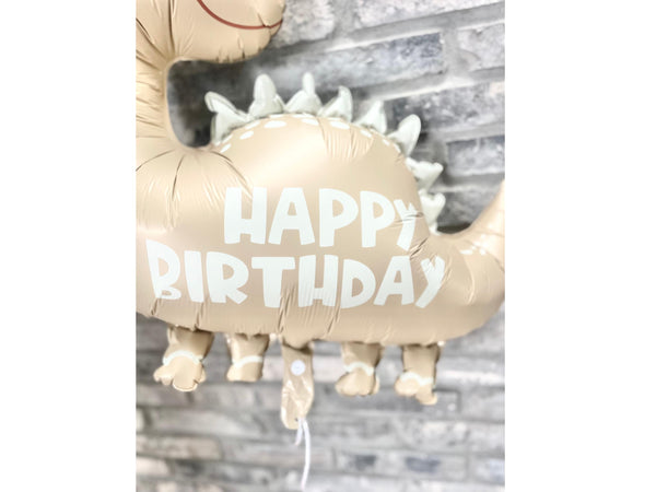 Dinosaur Matte Large Balloon Modern Baby Dino Theme Party Baby Shower Triceratops Party A Saurus  Three Rex Mylar Big Party Decor Boy idea