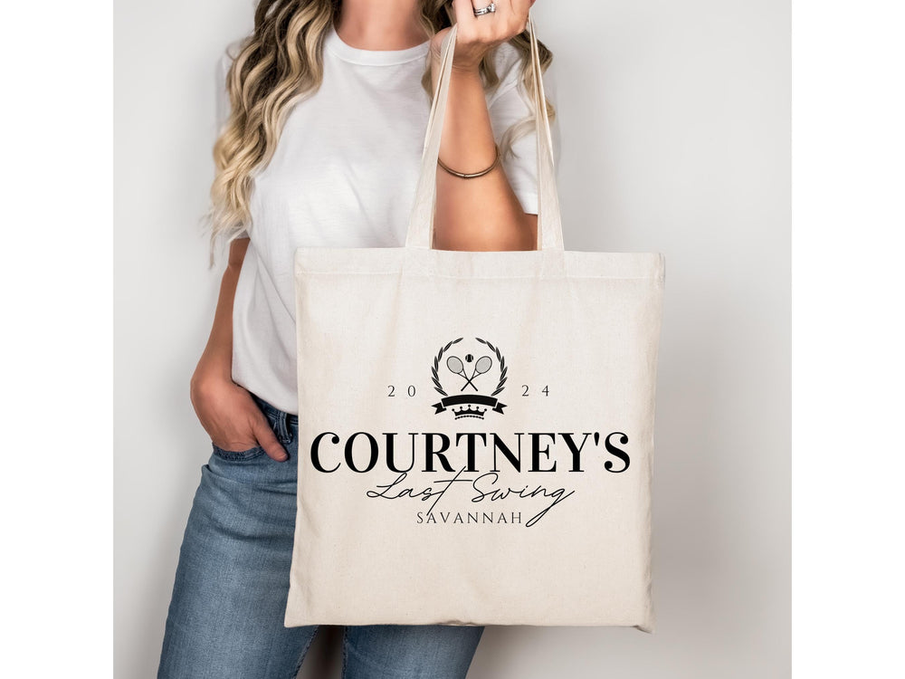 Organic Christian Tote Bag with Coquette Bow – Eco-Friendly Gift