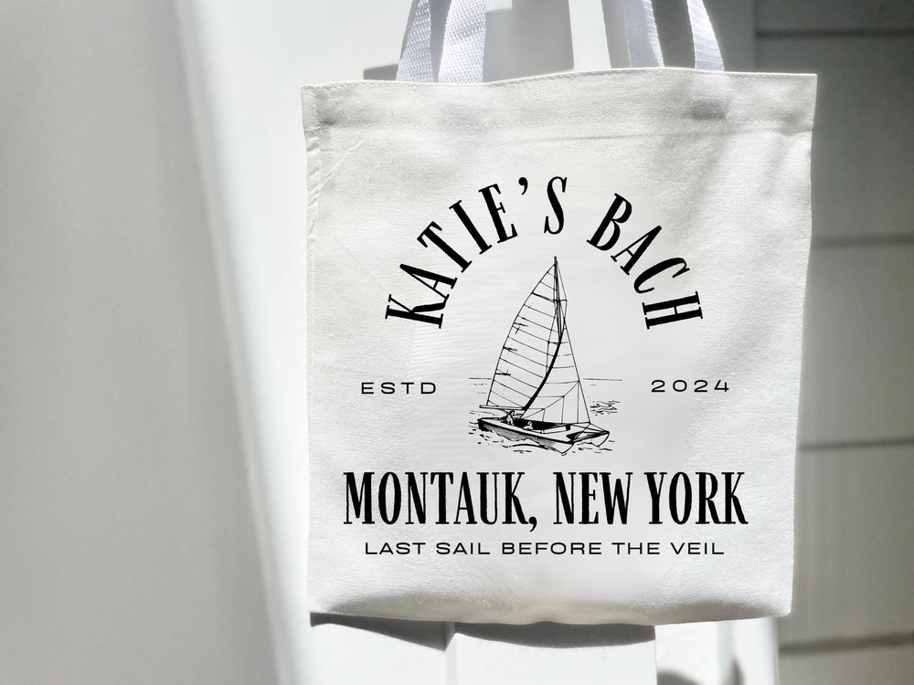Custom Bach Party Tote Bag – Personalized Trip, Beach & Bridal Gift